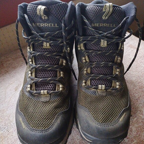 Merrell Waterproof Boots Men's Hiking Boots Size 9.5 - Picture 2 of 9